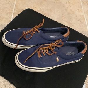 Mens polo canvas tennis shoes